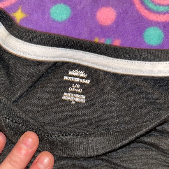 Best aunt ever short sleeve T-shirt black and white women’s size large - Picture 3 of 3